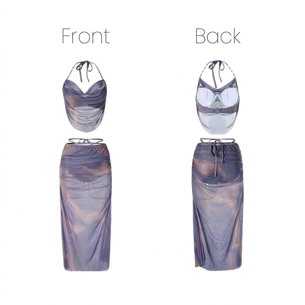 4-in-1 Mesh Bikini Set