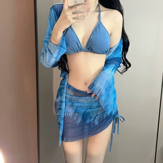 4-in-1 Tiedye Bikini Set - K-Fashion 🇰🇷