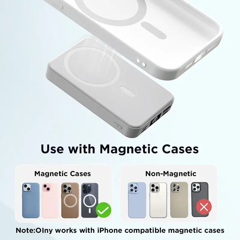Magnetic Fast Charging Power Bank — 22.5W with Stand